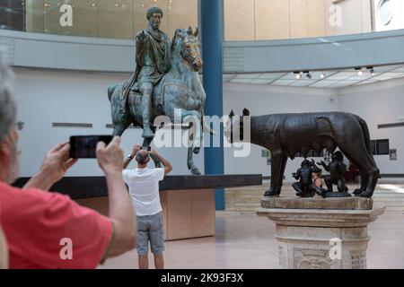 Rome, Italy. 17th Sep, 2022. Statuary, Capitoline Museums. (Credit Image: © Mark Avery/ZUMA Press Wire) Stock Photo