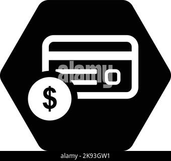 Card essential app icon Stock Vector