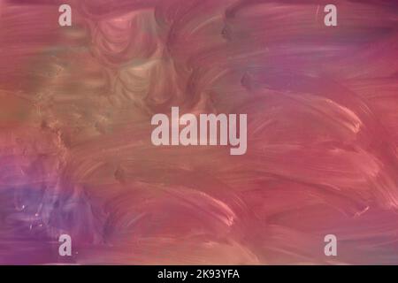Pink purple vintage background of blurred paint stains with cracks and scratches. Fairy background. Pale pink abstract art background. Watercolor back Stock Photo