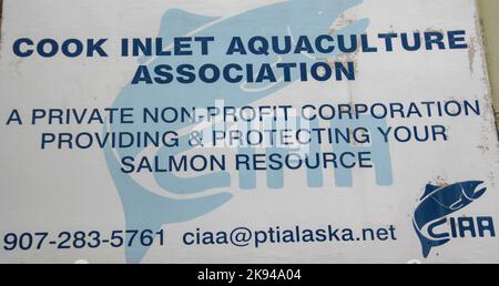 Cook Inlet Aquaculture Association, Alaska Stock Photo - Alamy