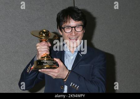 LOS ANGELES - OCT 25:  Ke Huy Quan at the 50th Saturn Awards - Press Room at Marriott Convention Center on October 25, 2022 in Burbank, CA Stock Photo