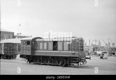 Diesel hydraulic locomotive. State Railways, SJ V3 24. Stock Photo