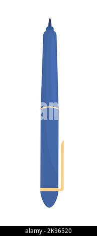 Automatic ballpoint pen color icon. Writing tool isolated vector ...