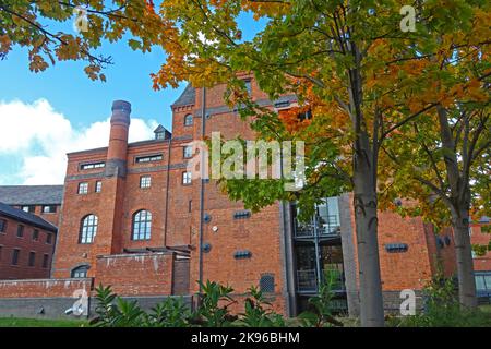 Old Greenall Brewery, Wilderspool, Warrington, Cheshire, England, UK Stock Photo