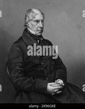 George Hamilton-Gordon, 4th Earl of Aberdeen, (1784 – 1860), styled Lord Haddo from 1791 to 1801, British statesman Stock Photo