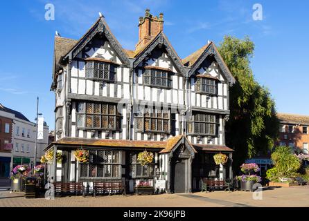 Hereford 17th Century The Old House or Black and White House Museum St Peter's st High Town Hereford Herefordshire England UK GB Europe Stock Photo