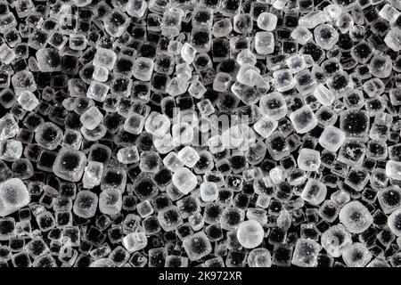 Table Salt Crystals, Sodium Chloride Stock Photo