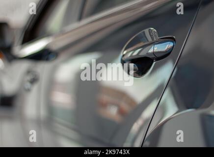 Grey, Car door