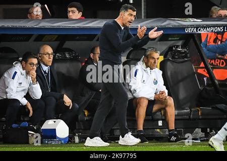 Brugge, France, Belgium. 26th Oct, 2022. Sergio CONCEICAO of FC Porto during the UEFA Champions League group B match between Club Brugge KV (Club Bruges KV) and FC Porto at Jan-Breydel Stadium on October 26, 2022 in Brugge, Belgium. (Credit Image: © Matthieu Mirville/ZUMA Press Wire) Stock Photo