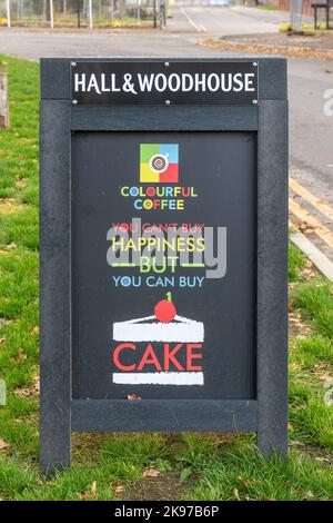 An amusing Uk pub sign Stock Photo - Alamy