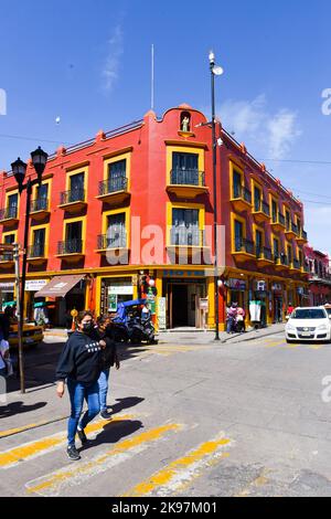 Street scene, centro, Oaxaca city, Mexico Stock Photo