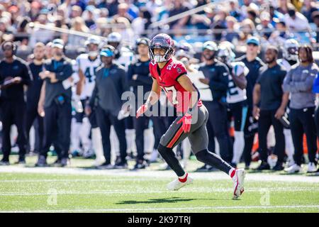 Tampa Bay Buccaneers' Zyon McCollum (27) and Jamel Dean (35