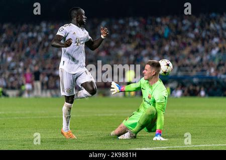 Barcelona, Spain, 26, October, 2022.  Spain-Football-Champions League FC Barcelona v Bayern München.  Credit: Joan G/Alamy Live News Stock Photo