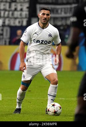 Frankfurt, Deutschland. 26th Oct, 2022. October 26, 2022, Deutsche Bank Park, Frankfurt, Champions League, Eintracht Frankfurt vs Olympique Marseille, in the picture Sead Kolasinac (Marseille) Credit: dpa/Alamy Live News Stock Photo