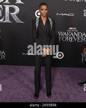 Michael B Jordan arrives at the world premiere of Black Panther: Wakanda  Forever on Wednesday, Oct. 26, 2022, at the Dolby Theatre in Los Angeles.  (Photo by Richard Shotwell/Invision/AP Stock Photo 