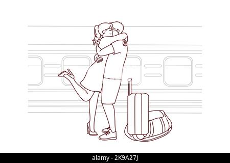 These Comics Capture What It's Like To Reunite When You're A Long-Distance  Couple | HuffPost Life