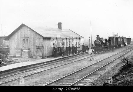 Varberg - Ätrans Railway. Wbäj Lok 2 Stock Photo