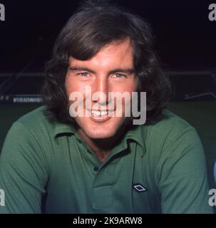 Joe Corrigan Manchester City c1975   Photo by Henshaw Archive Stock Photo