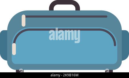 Travel bag icon. Journey baggage. Luggage symbol Stock Vector