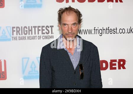 Julian Sands (The Phantom of The Opera) attends premiere of 'Ghosts of Monday' at Arrow FrightFest held at Cineworld Leicester Square in London. Stock Photo