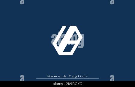 Alphabet letters Initials Monogram logo UB , BU Stock Vector