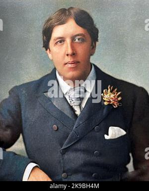 Oscar Wilde (1854-1900) was an Irish author, poet and playwright known ...