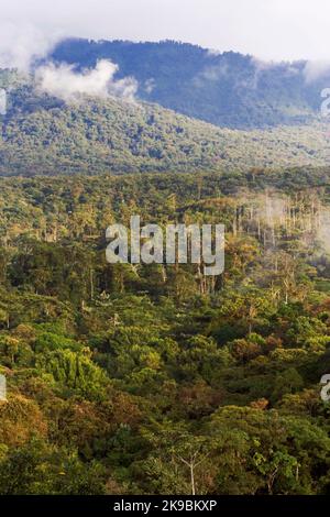 San Isidro West slope Andes Ecuador Stock Photo