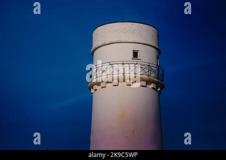 Detail of the tower of the lighthouse at Hunstanton in Norfolk, UK Stock Photo