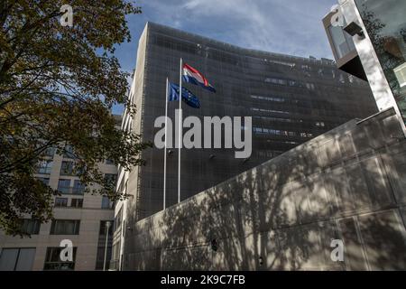 Berlin, Germany. 27th Oct, 2022. Embassy of the Netherlands in Berlin on October 27, 2022. (Photo by Michael Kuenne/PRESSCOV/Sipa USA) Credit: Sipa USA/Alamy Live News Stock Photo