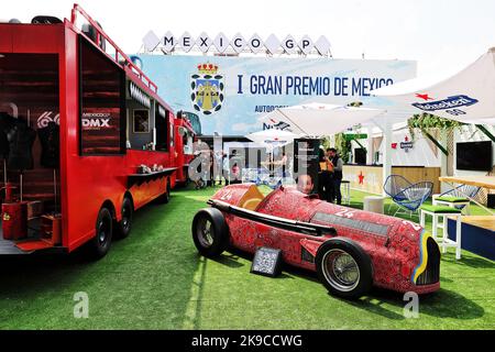 Mexico City, Mexico. 27th Oct, 2022. Paddock atmosphere. Mexican Grand Prix, Thursday 27th October 2022. Mexico City, Mexico. Credit: James Moy/Alamy Live News Stock Photo