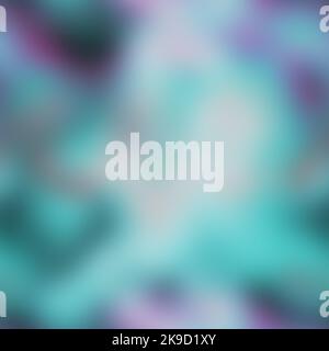 Blurred colorful green blue seamless background texture, little bit blobby Stock Photo