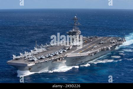 Uss Theodore Roosevelt, United States. 17 April, 2024. U.s. Navy Sailor 