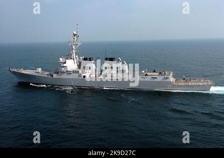 The guided missile destroyer USS Mason (DDG 87) U.S. Navy Stock Photo