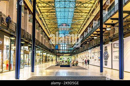 Battersea Power Station Development Interiors London UK Stock Photo