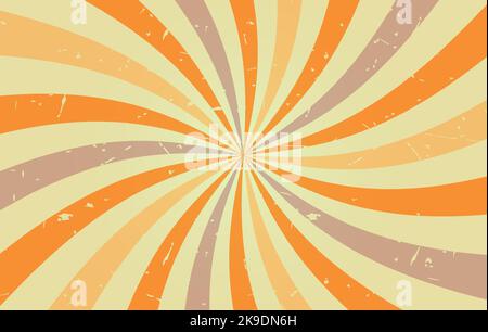 Comics rays vector background in Vintage style Stock Vector