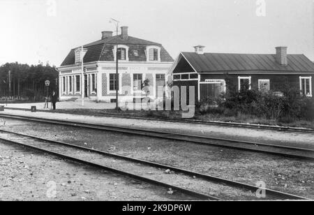 Bromölla railway station Stock Photo - Alamy