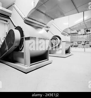 Heating Center, Stockholm Central Station Stock Photo