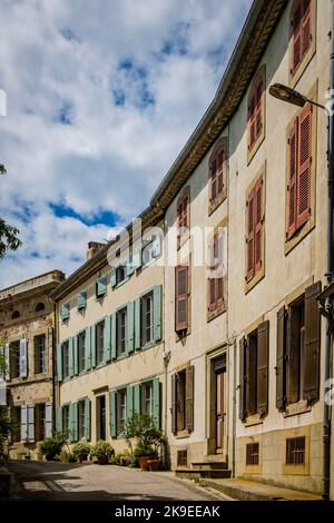 Premium Photo  Facade with doors and windows typical of the south of  france in the basque country bayonne