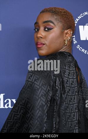 Los Angeles, USA. 27th Oct, 2022. Lashana Lynch at the 2022 Women In Film Honors at the Beverly Hilton Hotel. Picture Credit: Paul Smith/Alamy Live News Stock Photo