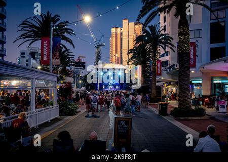 Gold Coast, Queensland, Australia - Groundwater country music festival on the streets of Broadbeach Stock Photo