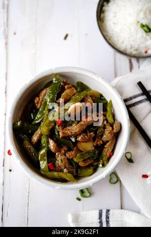 Chop Chop Asian Restaurant. Thai, Japanese, and Chinese food.EDITORIAL ...