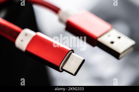 USB connector for smartphone ksljf ekfl;wq h hnjdfkwqhfdj hjfkl;wqhfdjk d sfhjksh hjfdk fdsaf fds fdafds afew Stock Photo