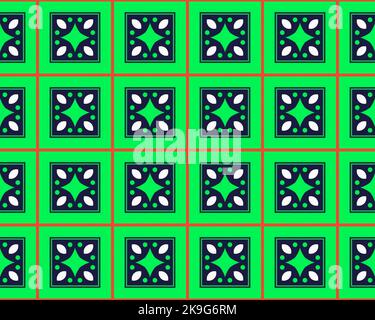 Oriental ethnic seamless repeatable pattern traditional geometric lines stripes background Design with various ornamental elements Multicolor tile art Stock Photo