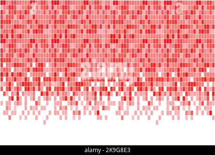 Abstract geometric pixel mosaic background. Stock Photo