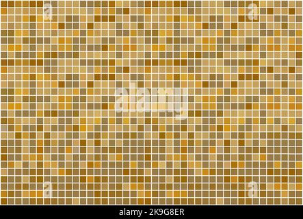 Abstract geometric pixel mosaic background. Stock Photo