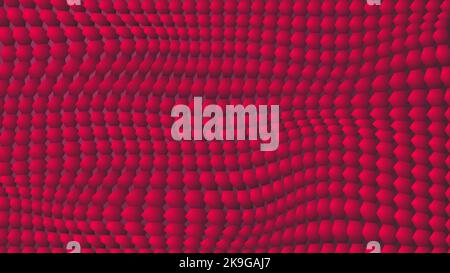 Red abstract halftone background design. design template Stock Vector