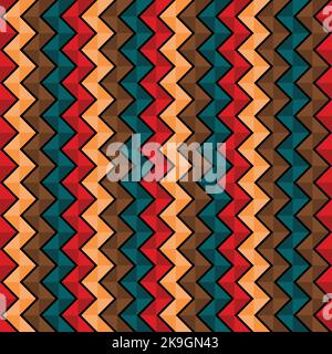 Abstract triangle waves background Stock Vector