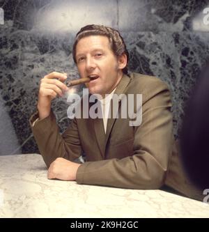 File photo dated 08/08/68 of Jerry Lee Lewis pictured at a press reception at the Mayfair Hotel, London. Mr Lee Lewis has died aged 87, his publicist said. Issue date: Friday October 28, 2022. Stock Photo
