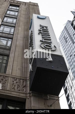 San Francisco, United States. 28th Oct, 2022. Signage is seen at Twitter headquarters In San Francisco on Friday, October 28, 2022. Elon Musk has taken took over the company today in a $44 billion deal. Photo by Terry Schmitt/UPI Credit: UPI/Alamy Live News Stock Photo