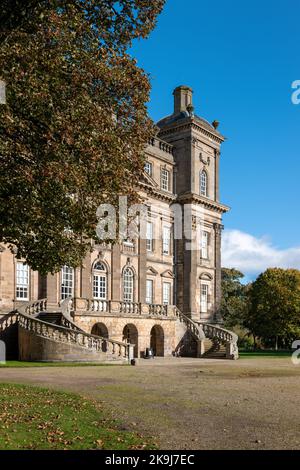 16 October 2022. Banff, Aberdeenshire, Scotland. This is Duff House a Georgian Estate House in Banff and old Banffshire, Scotland. Stock Photo